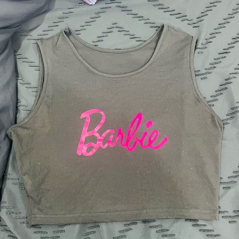 Barbie crop tank top
